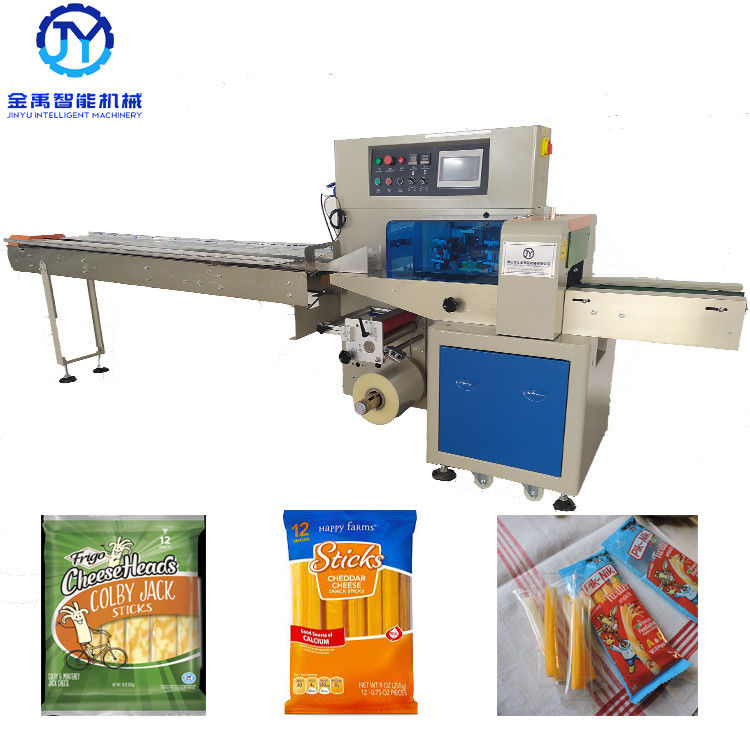 Cheese Stick OPP/CPP Film 2.8Kw Snack Packing Machine